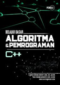 Belajar Algoritma & Pemrograman  C++