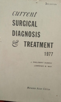 Current Surgical Diagnosis & Treatment