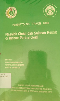 Masalah Ginjal dan Saluran Kemih di Bidang Perinatologi