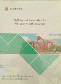 Syllabus of Intership for Six Year MBBS Program