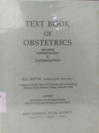 Text Book of Obstetrics